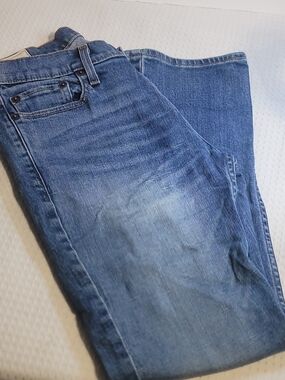 Hollister Men's Straight Leg Blue Denim Jeans